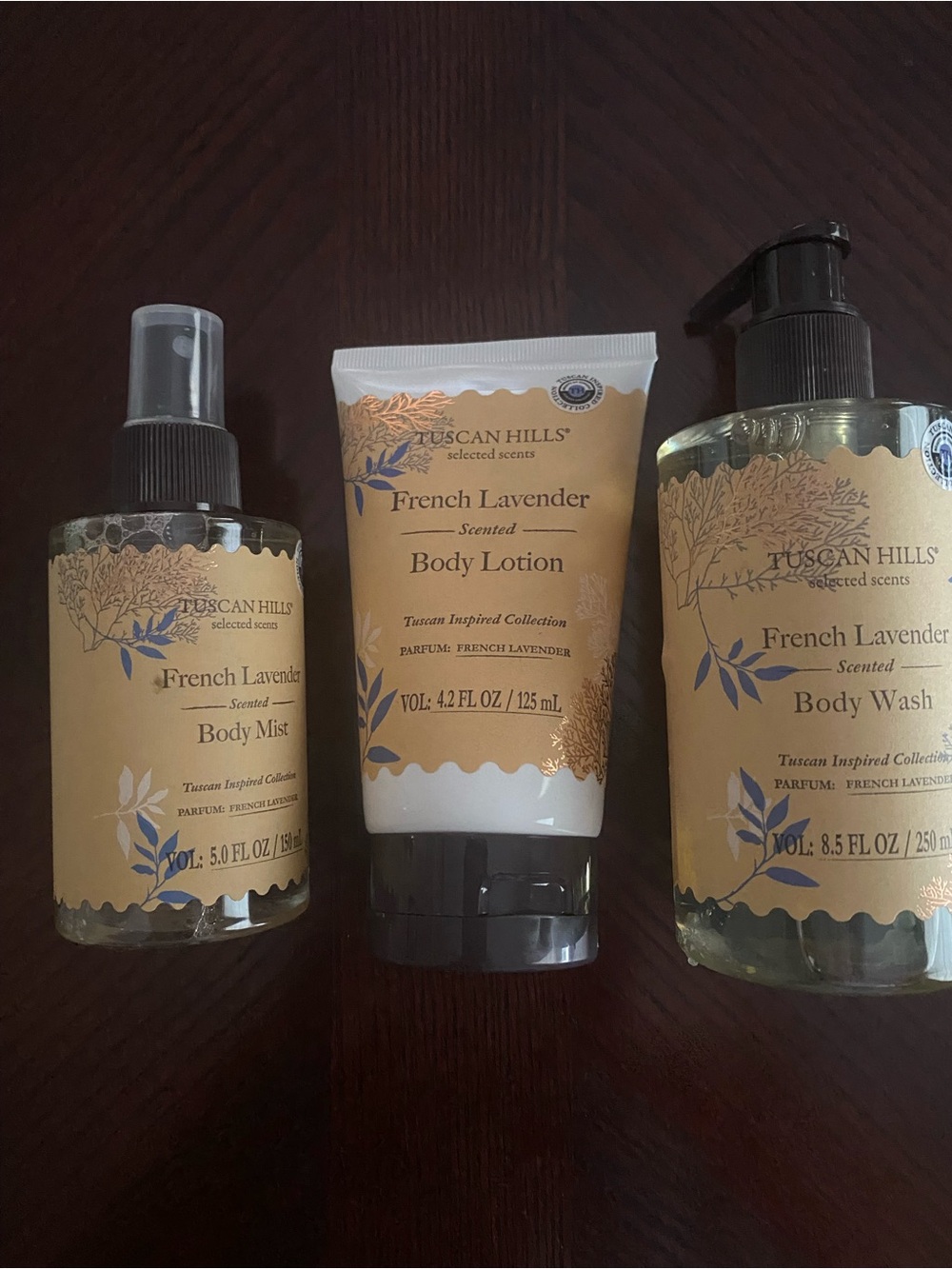 Tuscan Hills French Lavender Body Care Set
